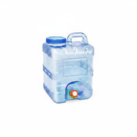 Large Capacity Water Storage Container Food Grade Camping Water Container Phthalate-Free Safe for Car Use, Travel