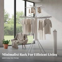 Multi-extensiondesign Laundry Tree Installationeffortless Gextensionent Airer Easy Assembly