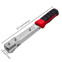 Manual Fastening Tool Fast Stapling Tacker Ergonomic Handle Slap Fastening Tool for Carpenters, Roofers