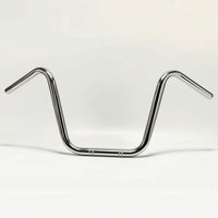 Retro Bent Handlebar Tall Motorcycle Handlebar with Clamp Area Custom Multi Clamp Bar Iron for Riders