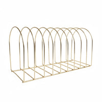White 10opening Hat Stand Iron Beanie Display Stand Space-Saving for Boutique