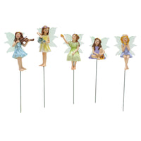 Glow-in-the-Dark Fairy Resin Garden Ornament with Wings