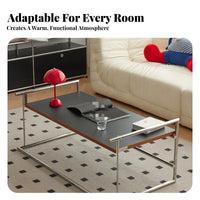 Transforming Coffee Table with Desk Function Multi-Functional Transformable Furniture Space-Saving elevateTop Design
