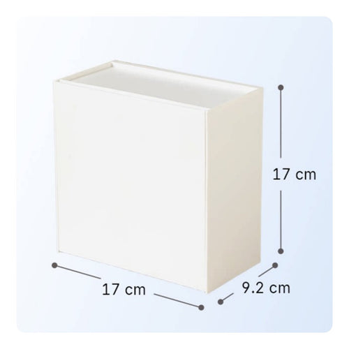 Wall Mounted Storage Box Dustproof Bathroom Dispenser Box Multipurpose