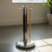Metal Billiard Cue Rack Stable Base Billiards Accessory for Man Cave
