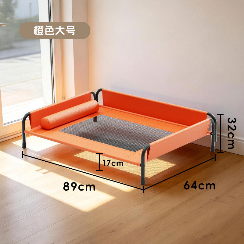 Orange / Bed W Pillow L
