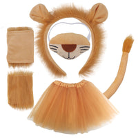 Lion Animal Headband Costume for Halloween and Performances