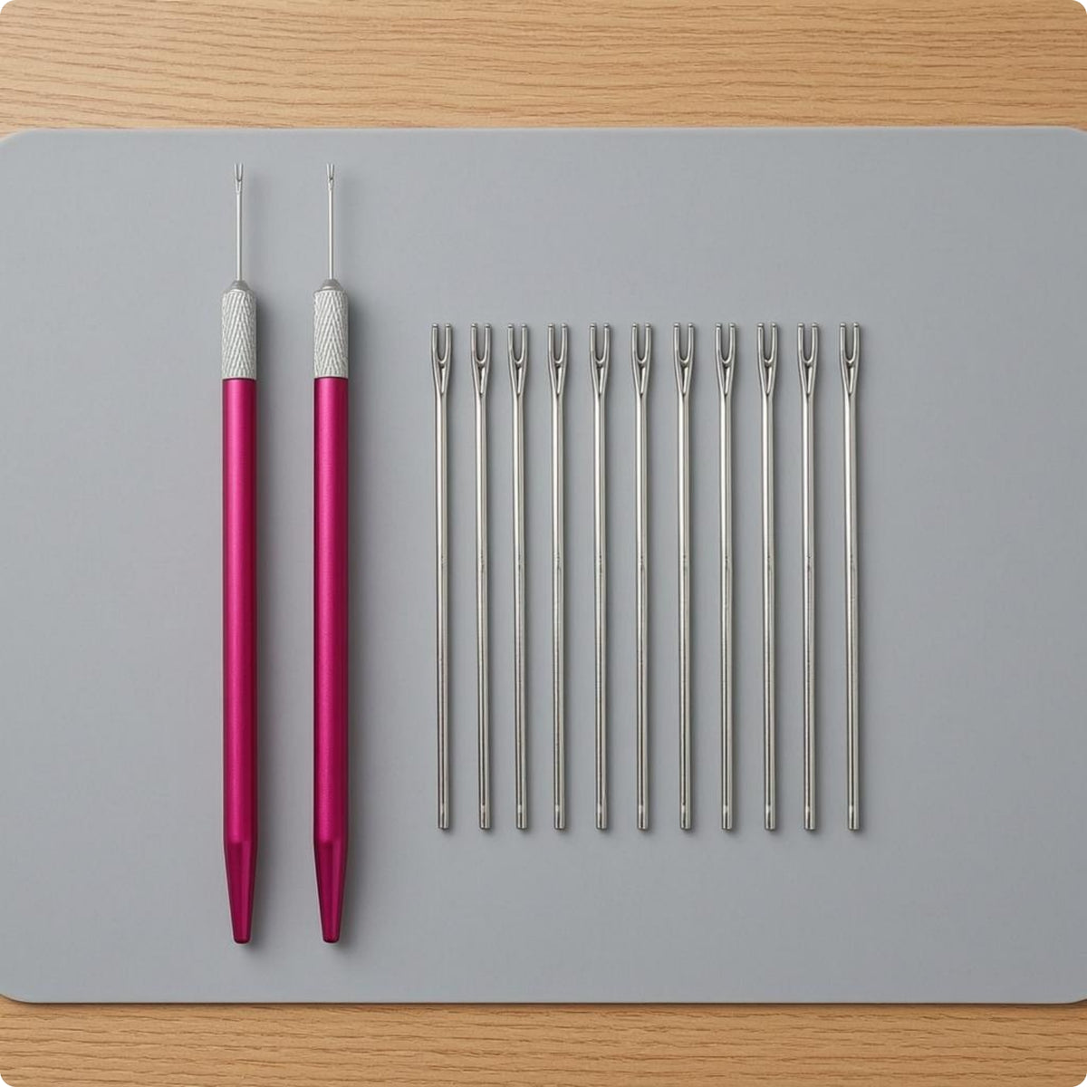Doll Hair Rehairing Kit DIY Hair Replacement Tip Set Stainless Steel Craft Tool