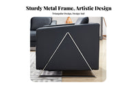 Modern Design 3-Seater Sofa and Coffee Table Set Minimalist stylish Multi-Person Couch Comfortable Cushioning Reception Seating long-lasting Construction for Businesses, Interior Designers, Office Managers, Waiting Room, Lobby, Breakroom