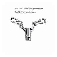 Double Chain Pipe Cleaner Reusable Toilet Drain Snake Flexible Coil