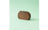 Cat Shaped Jewelry Box Wood Wooden Cat Trinket Box Portable Personal Organizer for Dresser