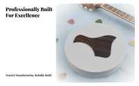 Self Pickguard Easy to Install Wood Grain Scratchplate Long-Lasting