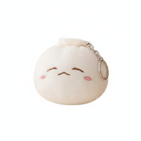 Soft Toy Dumpling Keychain Adorable Dumpling Pendant for Girls