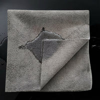 Edgeless Cleaning Cloth Microfibre Cloth, 40x40cm Car Drying Towel and Microfiber Cloths, High Absorbency for Washing, Waxing and Polishing Paint