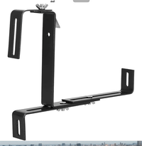 Stainless Steel Adjustable Plant Pot Bracket for Balcony Railings
