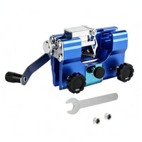 Metal Clamp-Style Chain Grinder Included Wrench Manual Saw Chain Grinder Adjustable Chainsaw Sharpening Jig Compact