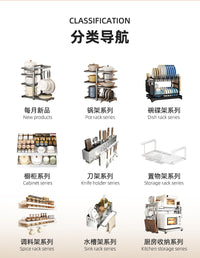 Wall-Mounted Multi-Tier Carbon Steel Storage Rack for Tools
