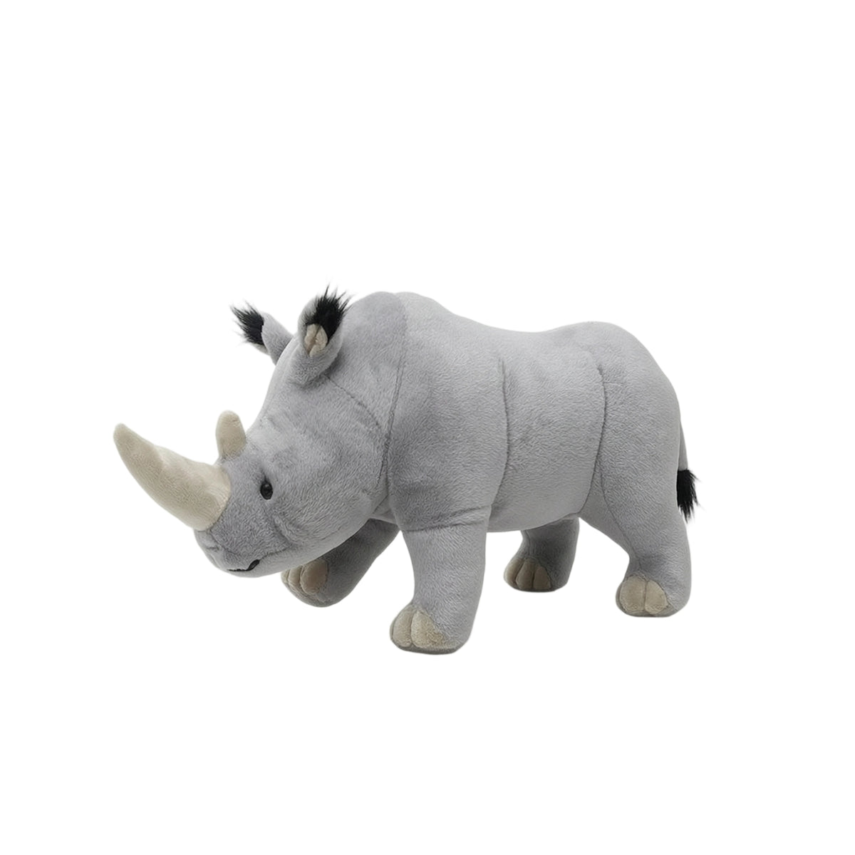 Rhino Stuffed Toy Soft Stuffed Rhinoceros Stuffed Rhino Cute Rhinoceros Toy Cuddly for Children, Bedtime, Nursery