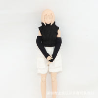 1/12女兵人袖套12分8分BJD娃娃衣服15CM模型素体手办服装工厂批发