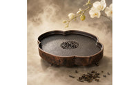 Copper Tea Tray Raised Rim Draining Board Long-Lasting