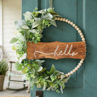 Fake Flowers Artificial Flower Wreath Realistic Look Home Decor Never Fade for Garden