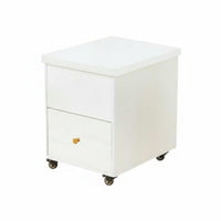 Convertible Lift-Top Table Nordic Aesthetic Lift-Top Rolling Desk