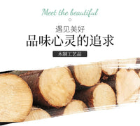 现货木质耳环项链展示架桌面立式可旋转实木复古珠宝首饰收纳架