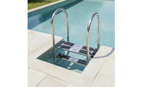 Stainless Steel Pool Ladder Step Corrosion-Resistant Pool Ladder Step Heavy Duty Universal