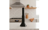 Telescoping Tabletop Fan Retractable Fan with Flexible Blades for Dining Table, Kitchen