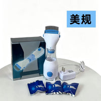 跨境专供宠物毛发清理器电动抓虱器狗狗猫咪物理除虱子卵梳跳蚤