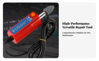 Tire Polishing Tool Copper Copper-Center Engine Handheld Portable Design Electric Polisher for Mechanics, Car Owners, Auto Repair Shop, Garage
