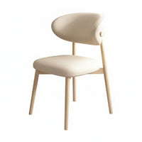 Upholstered Wooden Frame Chair Nordic design Seating Furniture Soft Upholstery Easy to Assemble for Interior Designers, Sunroom