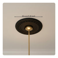 French Design Ceiling Plate Long-Lasting Plaster Look Lamp Medallion