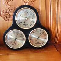 Pressure Meter Thermometer Hygrometer Decorative Wall Hanging Climate Display Easy to Clean Analog Gauge Plaque