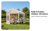 Pop-up gazebo for outdoor events