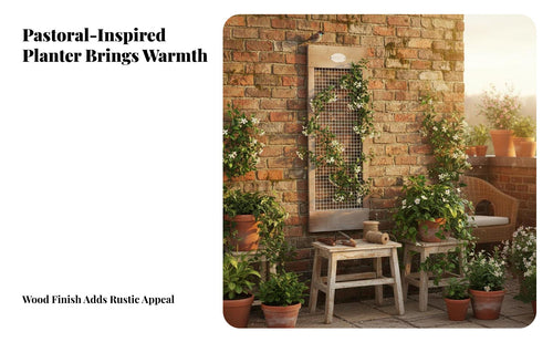 Decorative lattice Climbing Plant Trellis Weather-Resistant Garden Trellis Sturdy Support Wall Planter Multi-Functional for Gardeners, Homeowners, Beginners, Balcony, Patio, Yard