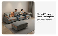 corner sectionald Sectional pet-resistant Resistant adjustableable Sectional with Storage Modern Design Sofa for Pet Owners, residents, Home, Lounge Area, Office