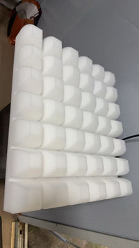 Waffle Foam Wheelchair Cushion for Pressure Relief