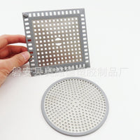 Stainless Steel Floor Drain Cover with Hair Catcher
