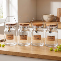 Food Grade High Borosilicate Glass Fermentation Jar with Airtight Seal for Fruit Wine, Plum Wine, and Beverages