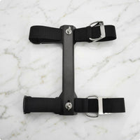 Single-Tank Adapter Travel-Friendly Diving Backplate with Straps Gear for Scuba Divers