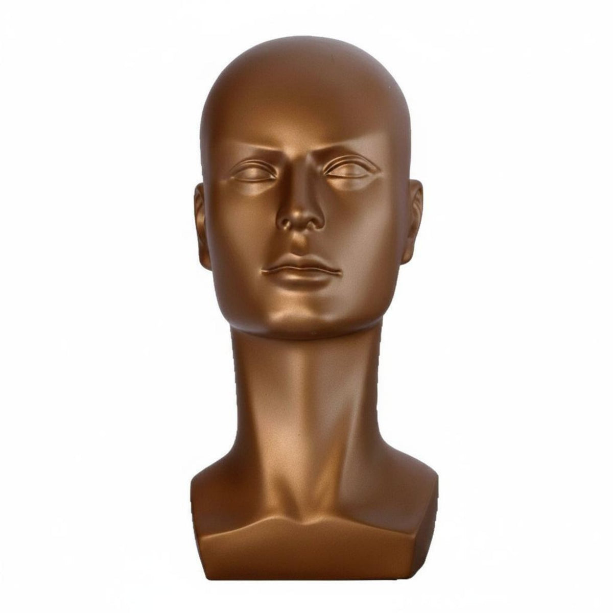 Realistic Features Male Mannequin Head Long-Lasting Hairpiece Display Stand for Trade Exhibition