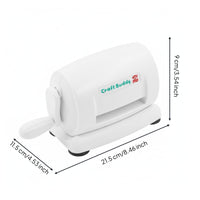 Manual Die Cutting Machine Educational Toy Hand Crank Craft Cutter Giftable Scrapbooking Cutter for Classroom