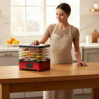 Adjustable Temperature Food Dehydrator Machine 8 Drying Trays Digital Food Preserver Intelligent Control Panel