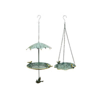 European Style Outdoor Bird Feeder, Iron Art Hanging Decoration