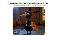 Seasonal Crow Ornament