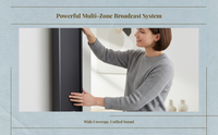 Waterproof wall speaker for home