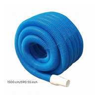 Flexible Pool Vacuum Hose Connector Ends Pool Cleaner Hose Easy to Connect Ribbed Coiled Tube Long-Lasting