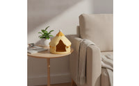 Ceramic Hamster Easy to Clean Small Animal Hideaway Cool Hideaway for Cages, Tabletops