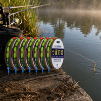 Traditional Fishing Main Line with Seven-Star Floats, Pre-Rigged Fishing Line Set for Wild Fishing